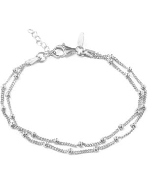 Muru Duo Bead Bracelet - Metallic