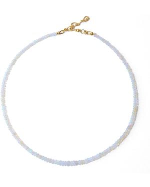 Bombyx House Ethiopian Opal Necklace - Metallic