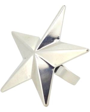 Vickisarge Big Star Ring - Black