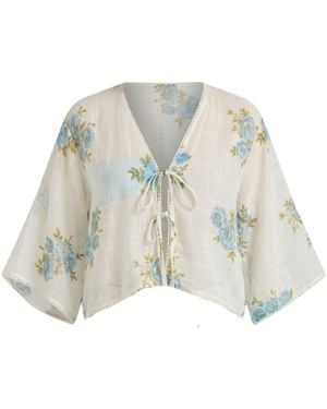 GLAM ON YOU Aveline Top - White