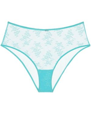 Journelle Romy High Waist Brief Ocean - Blue