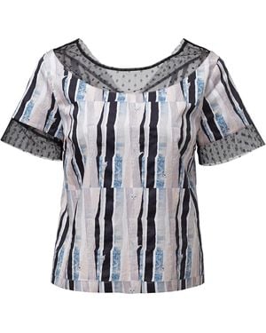 By Moumi Blizzard Blouse Myogi - Black