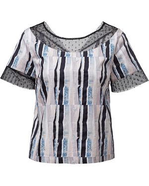 By Moumi Blizzard Blouse Myogi - Black
