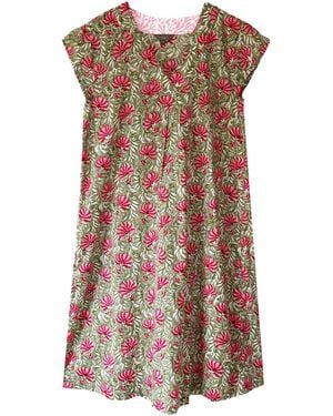 Lime Tree Design Audrey Shift Jaipur - Brown