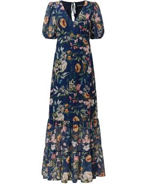 James Lakeland Botanical Floral Maxi Dress - Blue