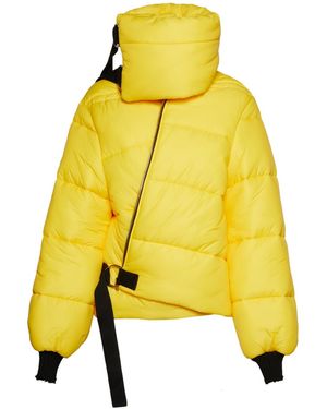 SVETA Milano Utah Short Down Jacket - Yellow