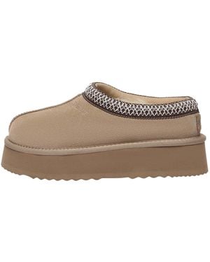 EverAu Australia Neutrals Wonga Leather Slippers - Brown