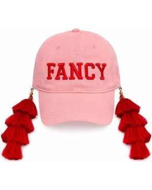 Julia Clancey Tasseltastic Fancy Tassel Baseball Cap - Red