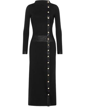 Zetaye Margo Snap Dress - Black