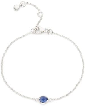 Auree Hampton Sapphire & Sterling Bracelet - White