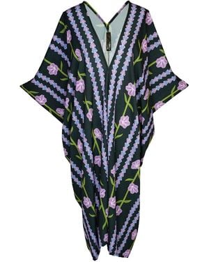 Jennafer Grace Bloomline Caftan - Black