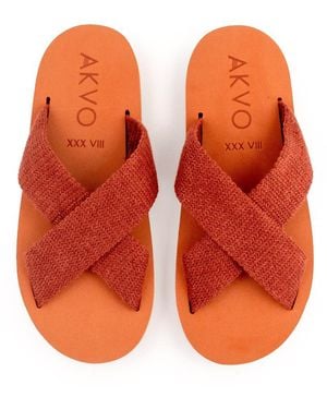 Akvo Koro Terra Sandal - Orange