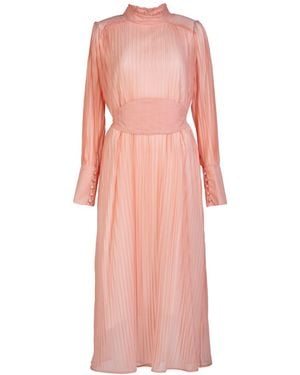 NUMBAT Dorothy Vintage-Inspired A Full Pleated Dress - Pink