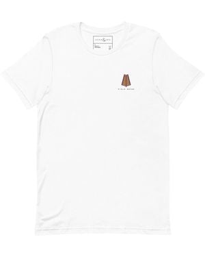 Anchor and Crew Three Field Notes Organic Cotton T-Shirt - White
