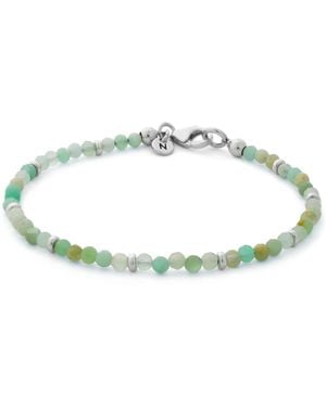 Nellou Jewellery Chrysoprase Orbit Bracelet - Blue