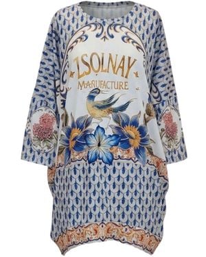 GLAM ON YOU Zsolnay T-Shirt - Blue
