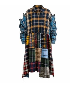 Zasta Studio The Patchwork Dress A - Blue