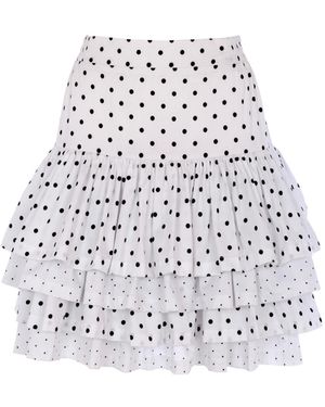 Helene Galwas Gwyneth Skirt - White