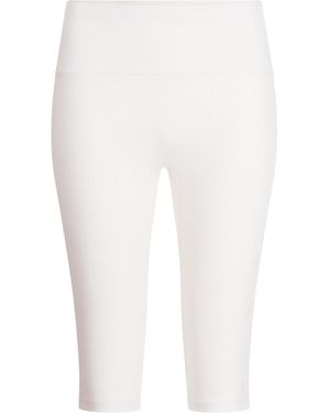 The Koozy Charlotte High Waist Shorts - White