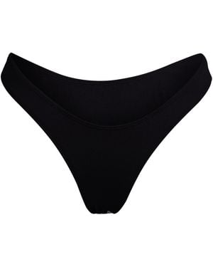 Minimale Animale Wall Street Brief Bikini Bottom - Black