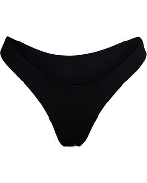 Minimale Animale Wall Street Brief Bikini Bottom - Black