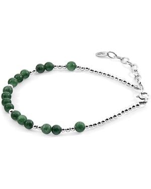 Anchor and Crew Agate Sienna & Stone Bracelet - Multicolour