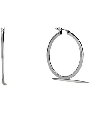Onia Basic Large O-Hoops - Metallic
