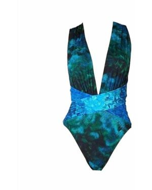 Room 24 Rachel One Piece Ocean Mix - Blue