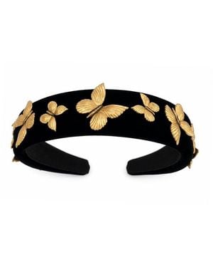 Stephanie Browne Australia The Mariposa Headband - Black