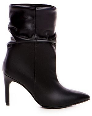 The 5Th Element Vera Slouch Ankle Boots - Black