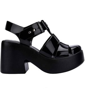 Melissa Lulu Platform Sandal - Black