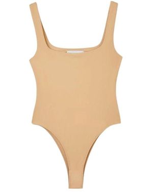 Dāl the Label Neutrals Essential Bodysuit Nude - Natural