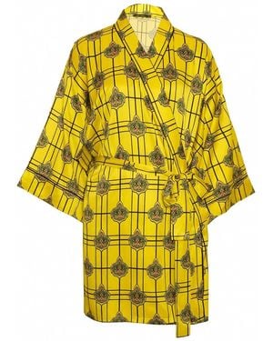 Emma Wallace Chaa Dressing Gown - Yellow