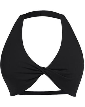 GOD SAVES QUEENS Second Skin Studio Crop Top Onyx - Black