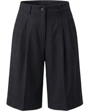 Monlicia Vera Tencel Bermuda Shorts - Black