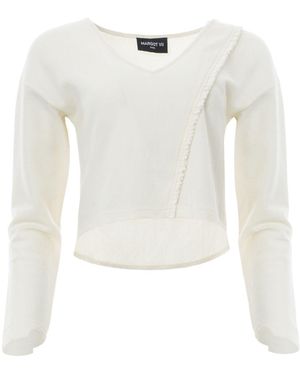 MARGOT VII Stelle Jumper - White