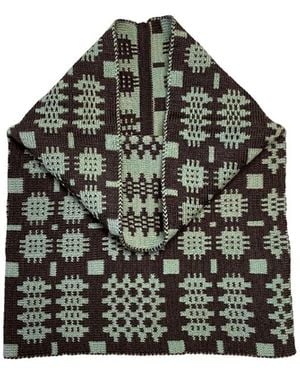 Mabli Carthen Merino Tube Scarf - Green