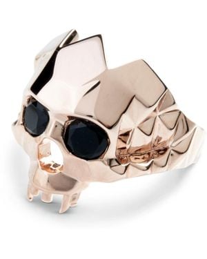 Kasun Vampire Skull Ring - Metallic