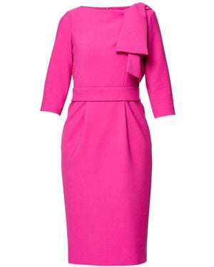 Helen Mcalinden Esme Cyclamen Dress - Pink
