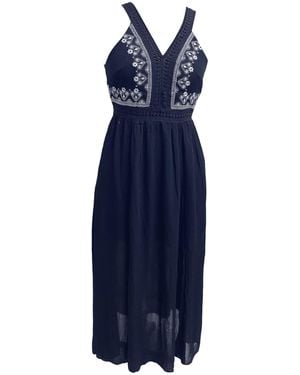 Zasta Studio Summer Thread Edition Cotton Dress Seven - Blue