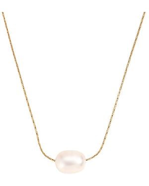 Mickey's Girl Liora Pearl Waterproof Choker - Metallic