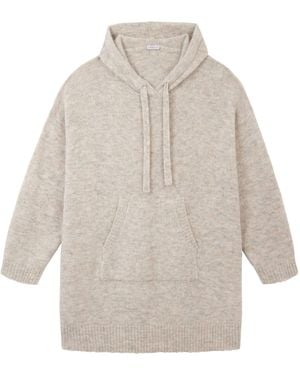 Mamu Dream Neutrals Oatmeal Alpaca Blanket Dress - Grey