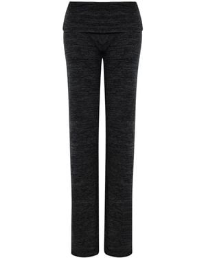 OW Collection Nita Knit Trousers - Grey