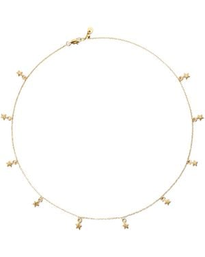 Elk & Bloom Star Feeling Chunky 14K Choker Necklace - Natural