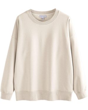 Supesu Neutrals Cubby Sweater, Oversized - Natural
