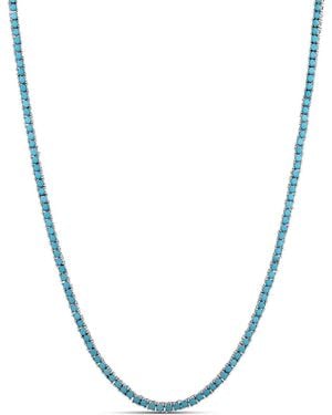 SHYMI Classic Two Mm Tennis Necklace - Metallic