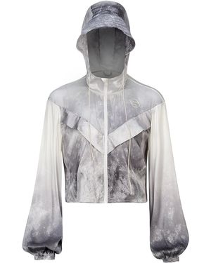 Silkinc Super-Light Ombre Silk Jacket - Grey