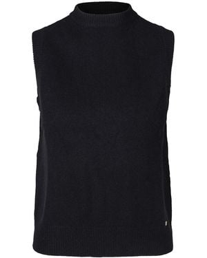tirillm Agnes Cashmere Vest - Black