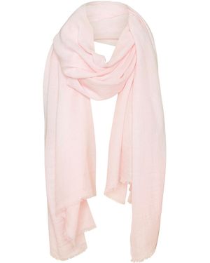 Alie Street London Aurielle Silk Wool Scarf Soft - Pink