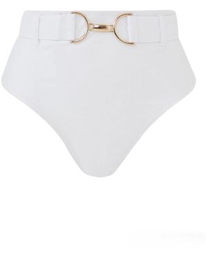 Lula-Ru Delphi High Waist Bottoms - White